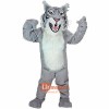 Grey Wildcat Cartoon Mascot Costume Cosplay Outfits