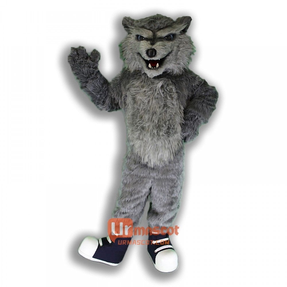Grey Wolf Mascot Costume Cosplay Outfits