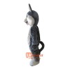 Grey Wolf Siberian Husky Mascot Cartoon Costume