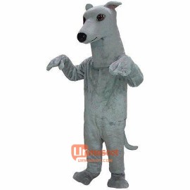 Greyhound Cartoon Mascot Costume