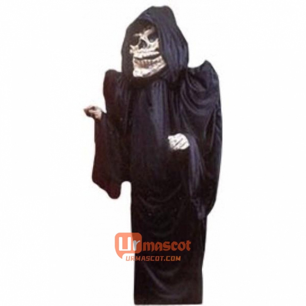 Grim Reaper Cartoon Mascot Costume Cosplay Outfits