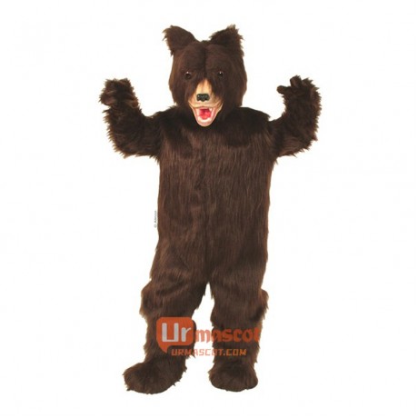 Grizzly Bear Cartoon Costume Mascot