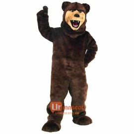 Grizzly Bear Cartoon Mascot Costume Cosplay Outfits High Quality