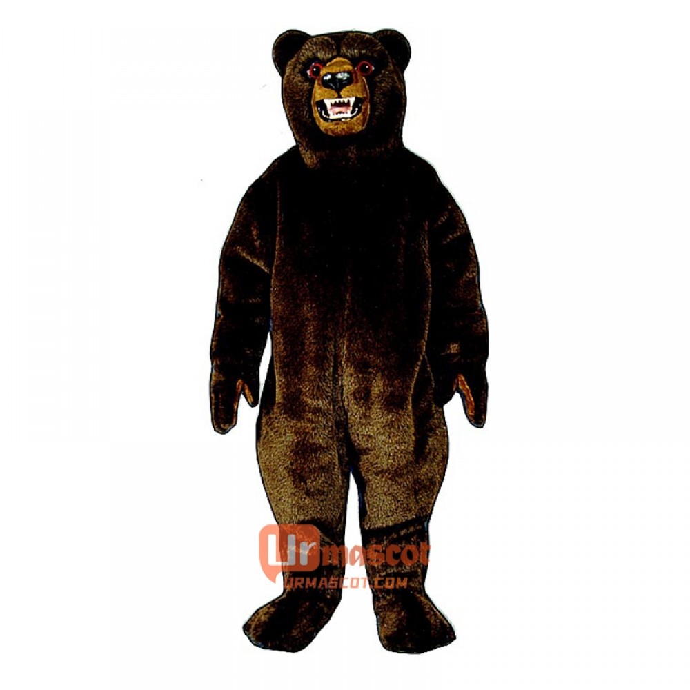 Growling Grizzly Custom Cartoon Mascot Costume