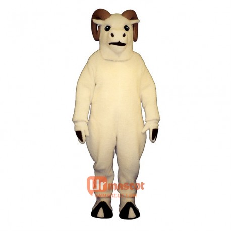 Gruff Goat Cartoon Costume Mascot