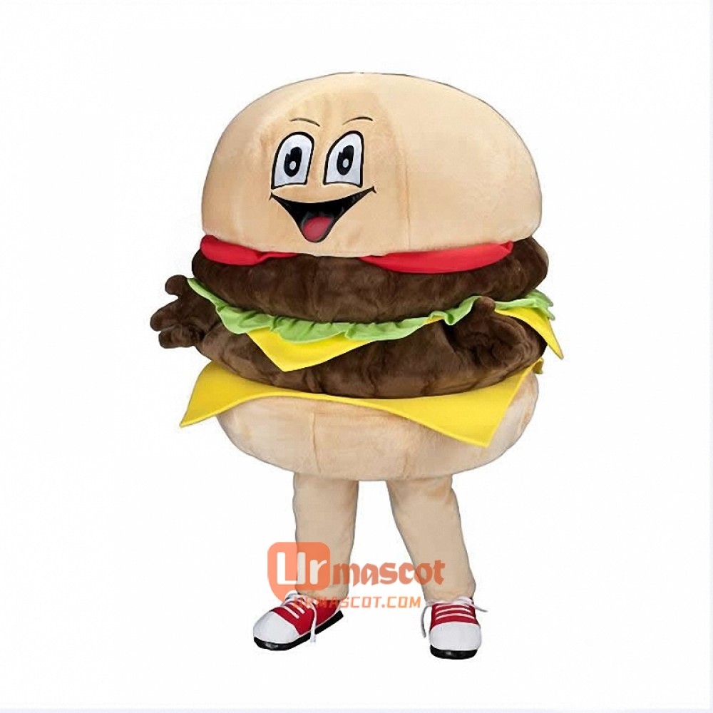 Hamburger Custom Cartoon Mascot Costume
