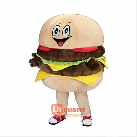 Hamburger Custom Cartoon Mascot Costume