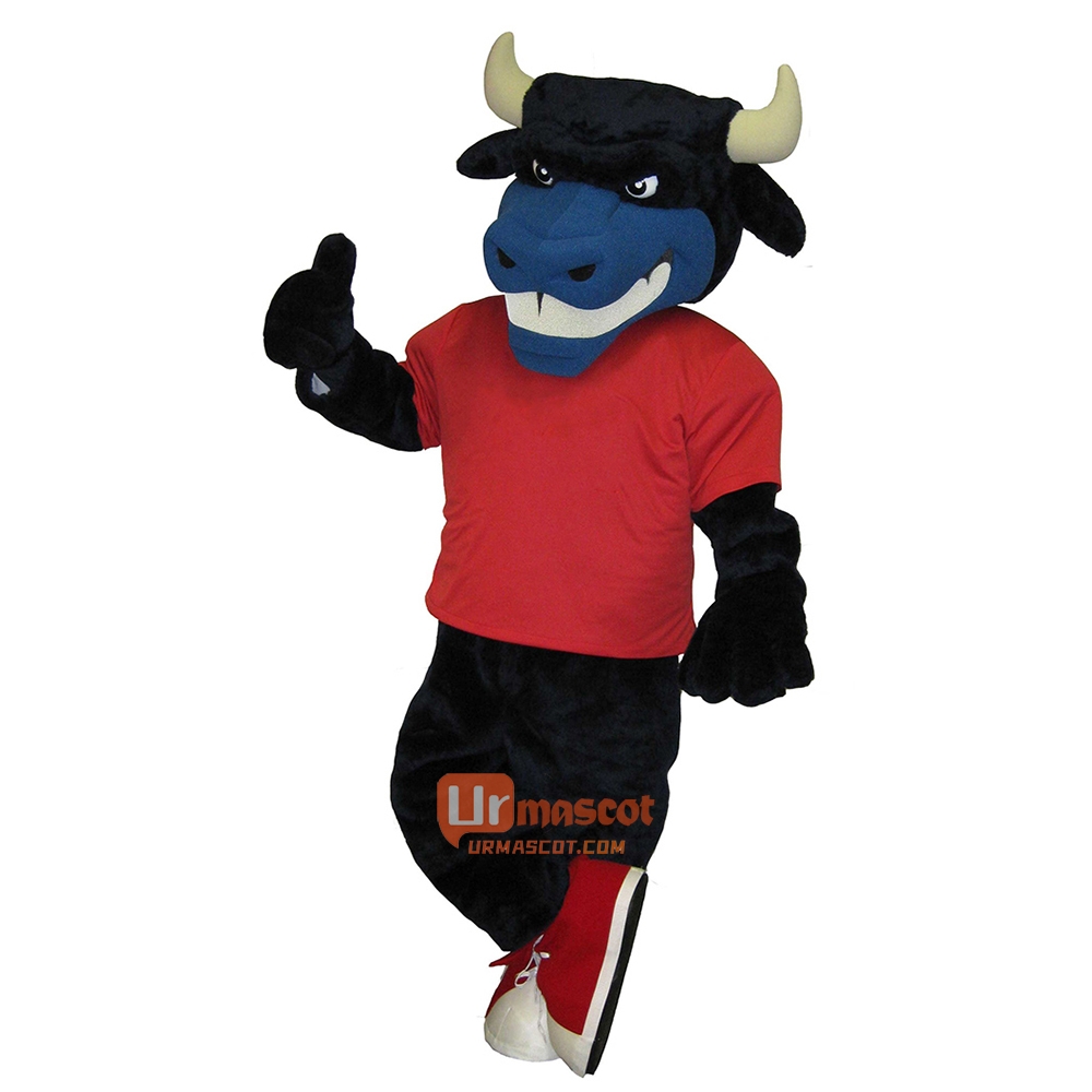 Handsome Bull Custom Cartoon Mascot Costume