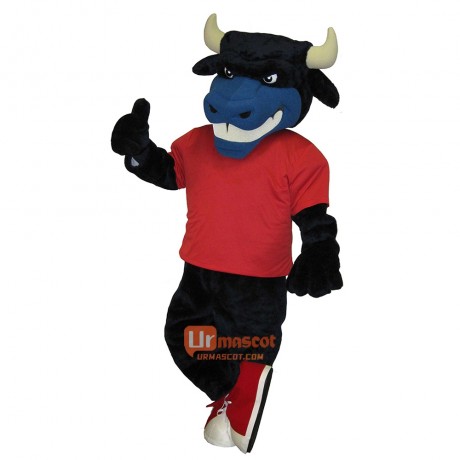 Handsome Bull Custom Cartoon Mascot Costume