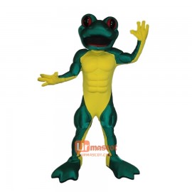 Handsome Frog Custom Cartoon Mascot Costume