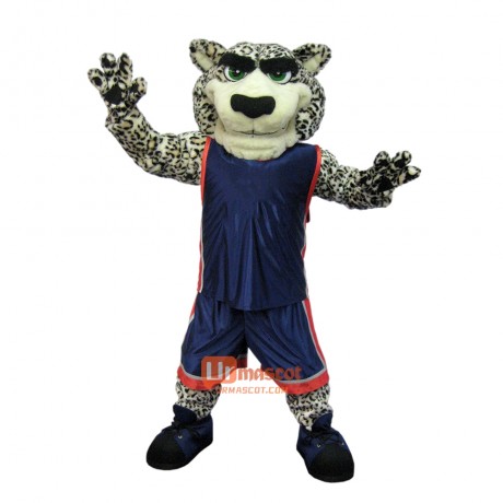 Handsome Jaguar Custom Cartoon Mascot Costume