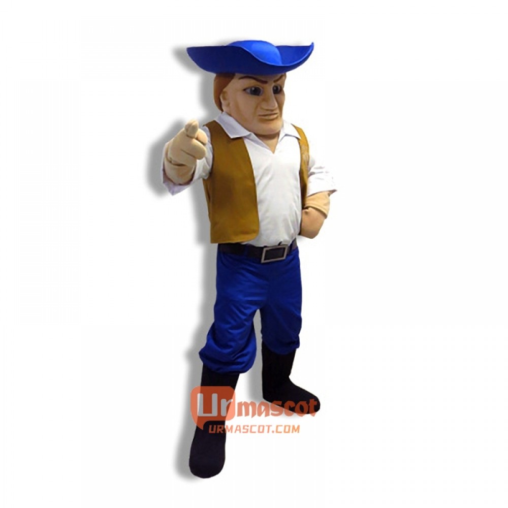 Handsome Patriot Cartoon Mascot Costume Cosplay Outfits