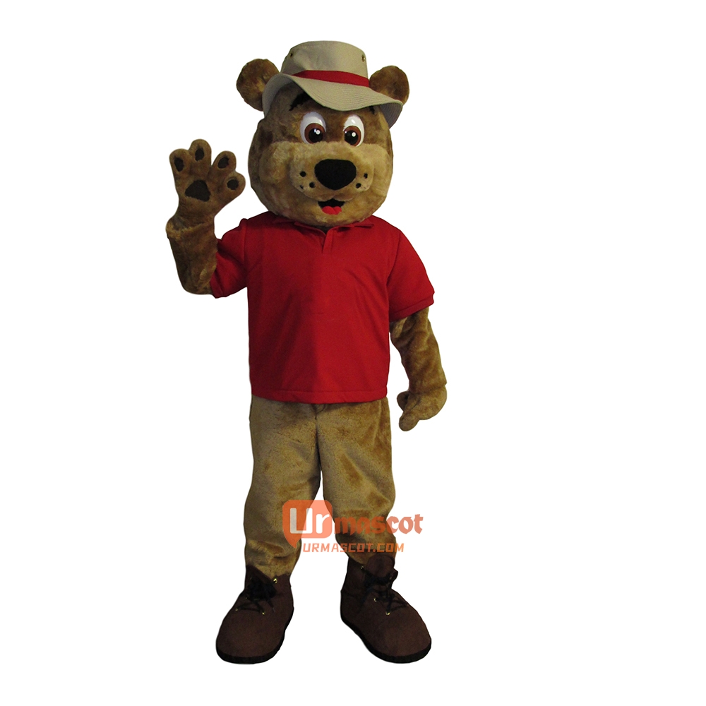 Handsome Pete Bear Custom Cartoon Mascot Costume