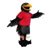 Handsome Raven Custom Cartoon Mascot Costume