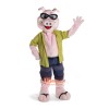 Handsome Swimming Pig Mascot Costume Cosplay Outfits