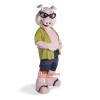 Handsome Swimming Pig Mascot Costume Cosplay Outfits