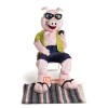 Handsome Swimming Pig Mascot Costume Cosplay Outfits