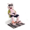 Handsome Swimming Pig Mascot Costume Cosplay Outfits