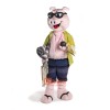Handsome Swimming Pig Mascot Costume Cosplay Outfits