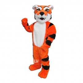 Handsome Tiger Cartoon Mascot Costume
