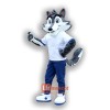 Handsome Wolf Mascot Costume Cosplay Outfits