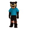 Happy Bear Cartoon Mascot Costume