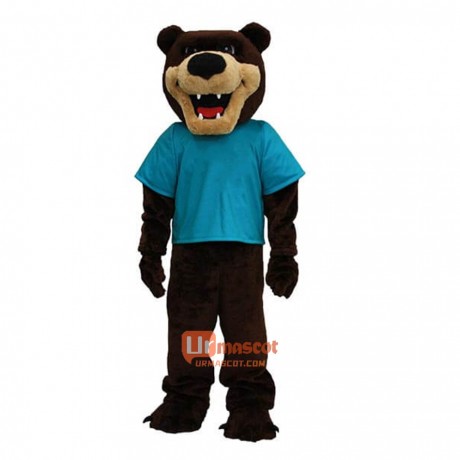 Happy Bear Cartoon Mascot Costume
