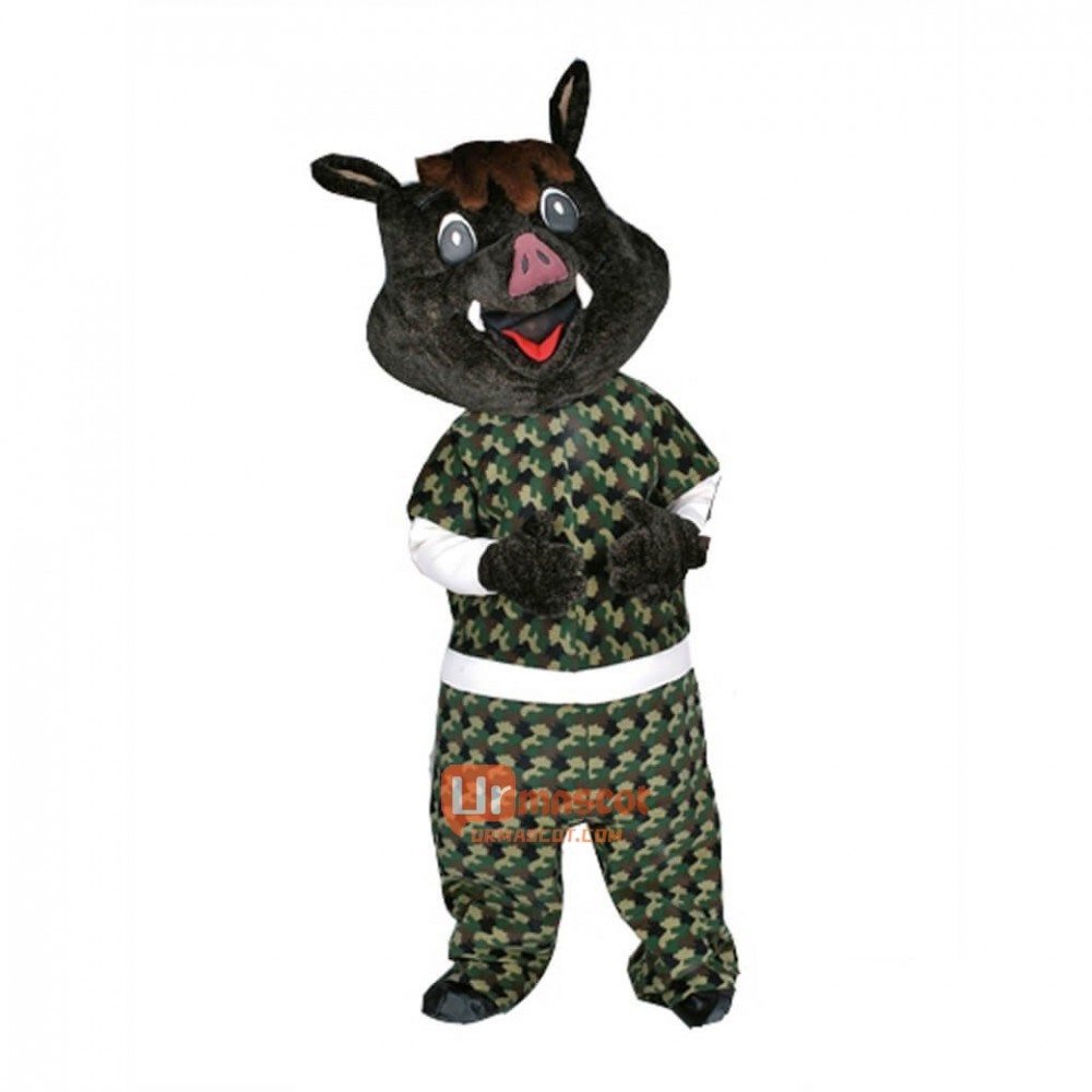 Happy Boar Custom Cartoon Mascot Costume