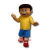 Happy Boy Cartoon Mascot Costume Cosplay Outfits