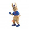 Happy Cute Kangaroo Custom Cartoon Mascot Costume