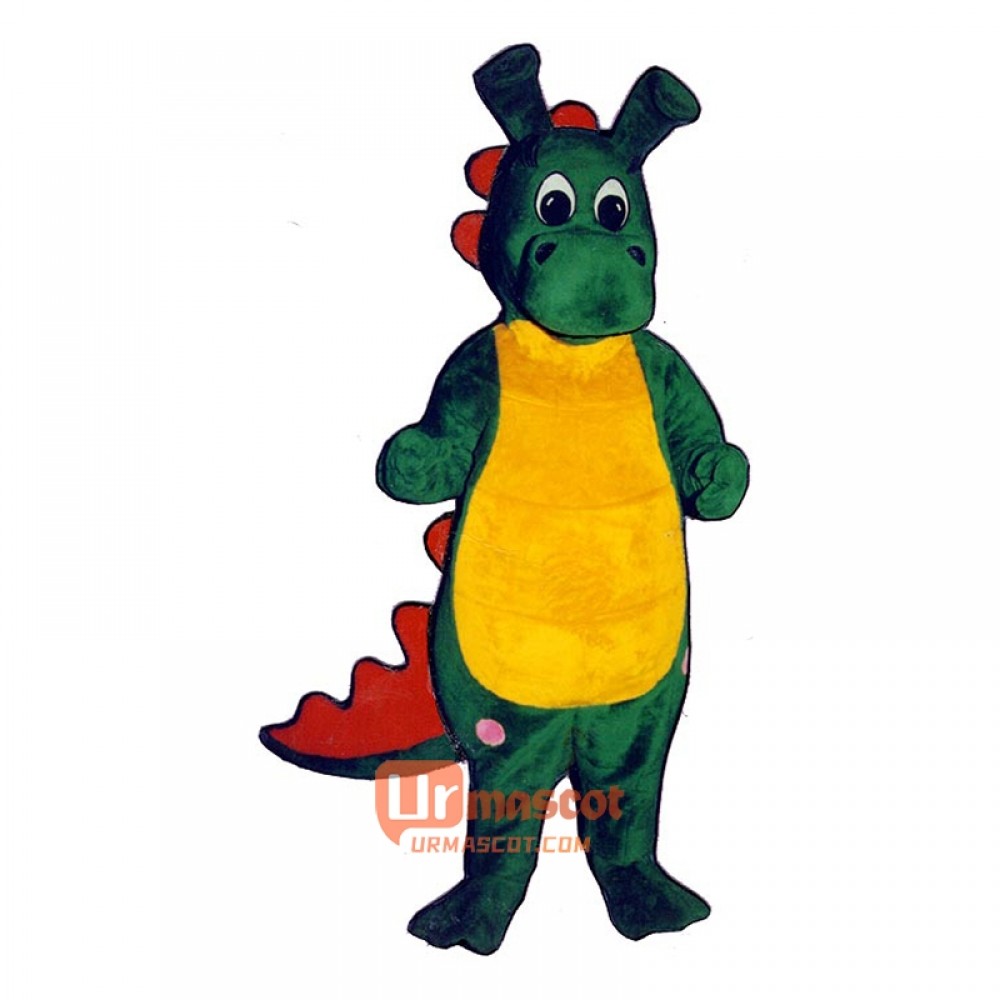 Happy Dragon Cartoon Costume Mascot