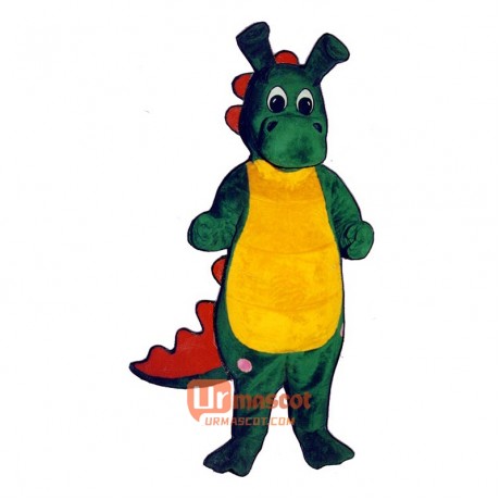 Happy Dragon Cartoon Costume Mascot