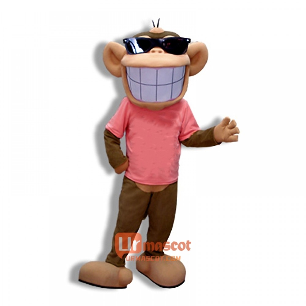 Happy Eye Monkey Cartoon Mascot Costume Cosplay Outfits