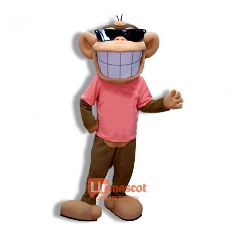 Happy Eye Monkey Cartoon Mascot Costume Cosplay Outfits