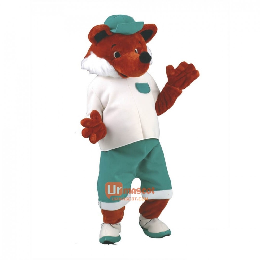 Happy Fox Custom Cartoon Mascot Costume