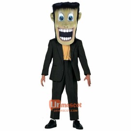 Happy Frank Lightweight MascotCartoon Head Only