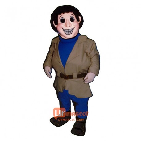 Happy Hank Cartoon Costume Mascot