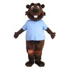 Happy Interesting Beaver Custom Cartoon Mascot Costume