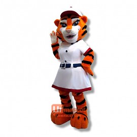 Happy Mom Tiger Cartoon Mascot Costume Cosplay Outfits