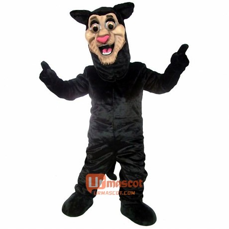 Happy Panther Cartoon Mascot Costume Cosplay Outfits