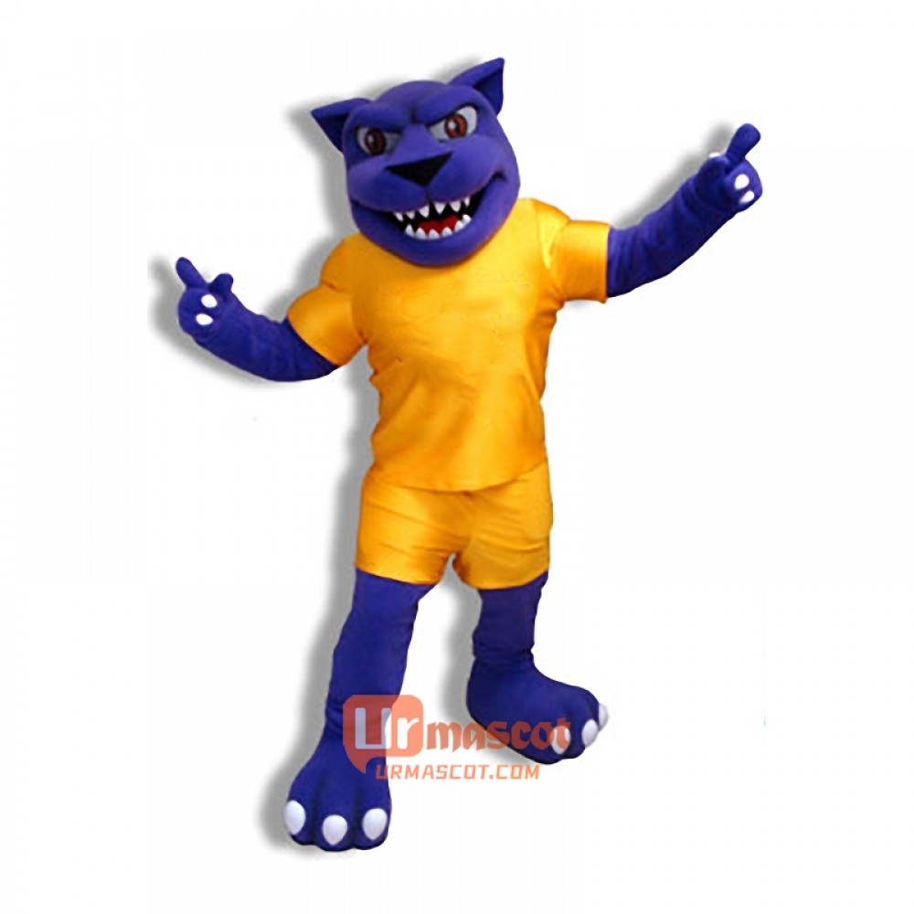 Happy Panther Cartoon Mascot Costume Cosplay Outfits High Quality 