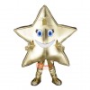 Happy Star Cartoon Mascot Costume Plush with Mask