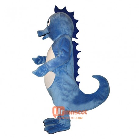 Henry Seahorse Cartoon Costume Mascot