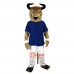 Hercules Cattle Bull Cartoon Mascot Costume Plush with Mask