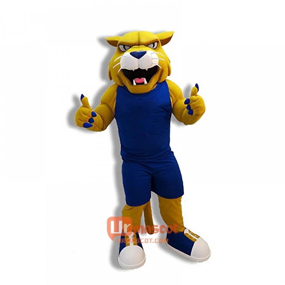 High Quality Wildcat Cartoon Mascot Costume Cosplay Outfits