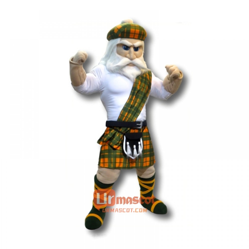 Highlander Cartoon Mascot Costume Cosplay Outfits