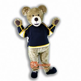 Hockey Bear Mascot Costume Cosplay Outfits
