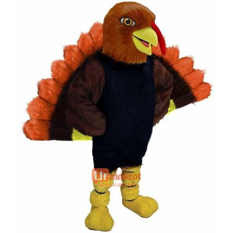 Holiday Turkey Lightweight Cartoon Mascot Costume