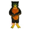 Hoot Owl Cartoon Costume Mascot