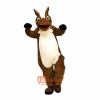 Horse and Donkey Cartoon Mascot Costume Plush with Mask